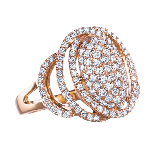 Berco Jewelry | Item | Linked Diamond Fashion Ring