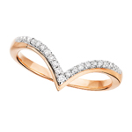Berco Jewelry | Item | .11tw Diamond V Ring